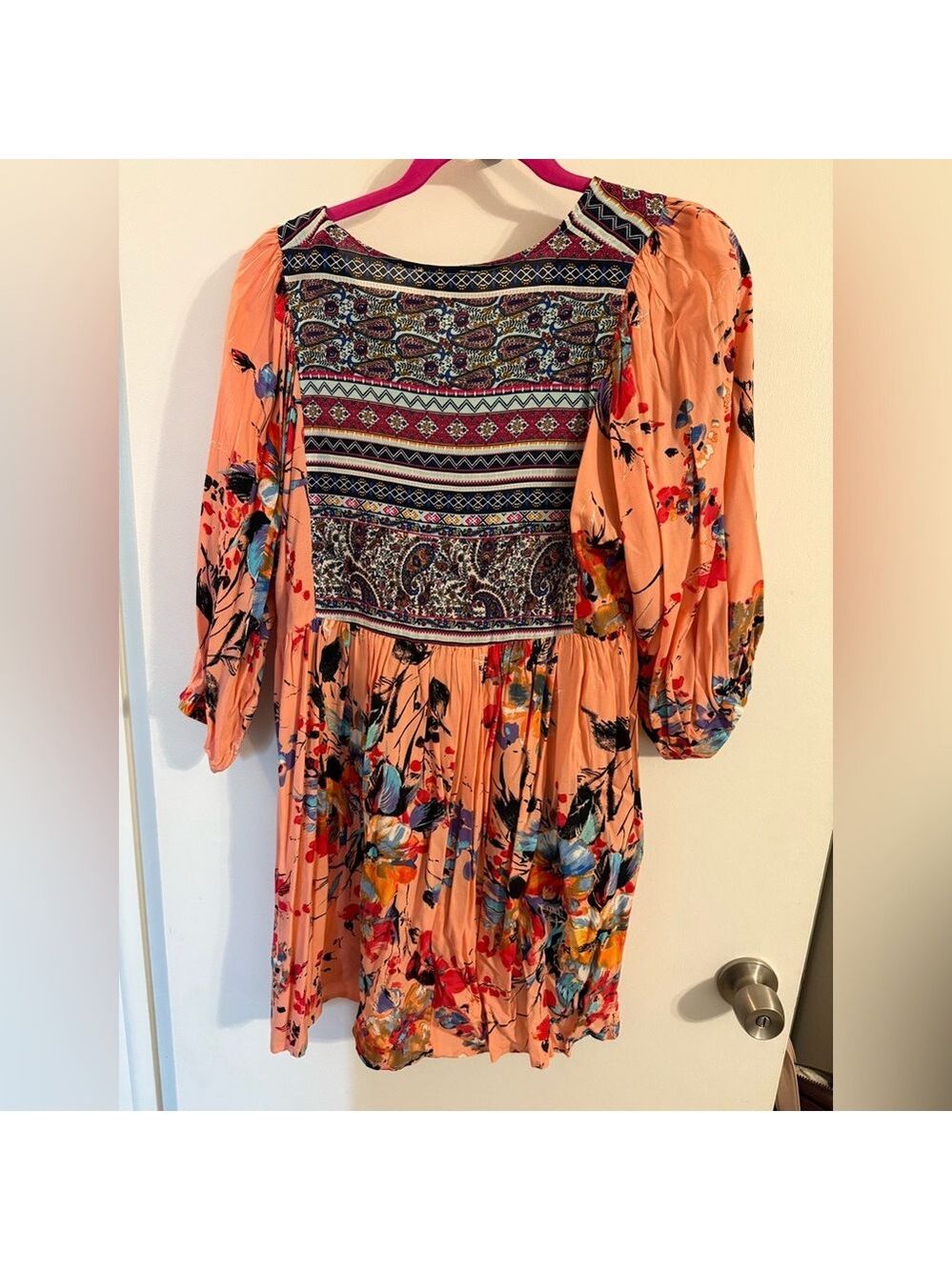 Umgee Alexandria Peasant Dress - Picture 4 of 6